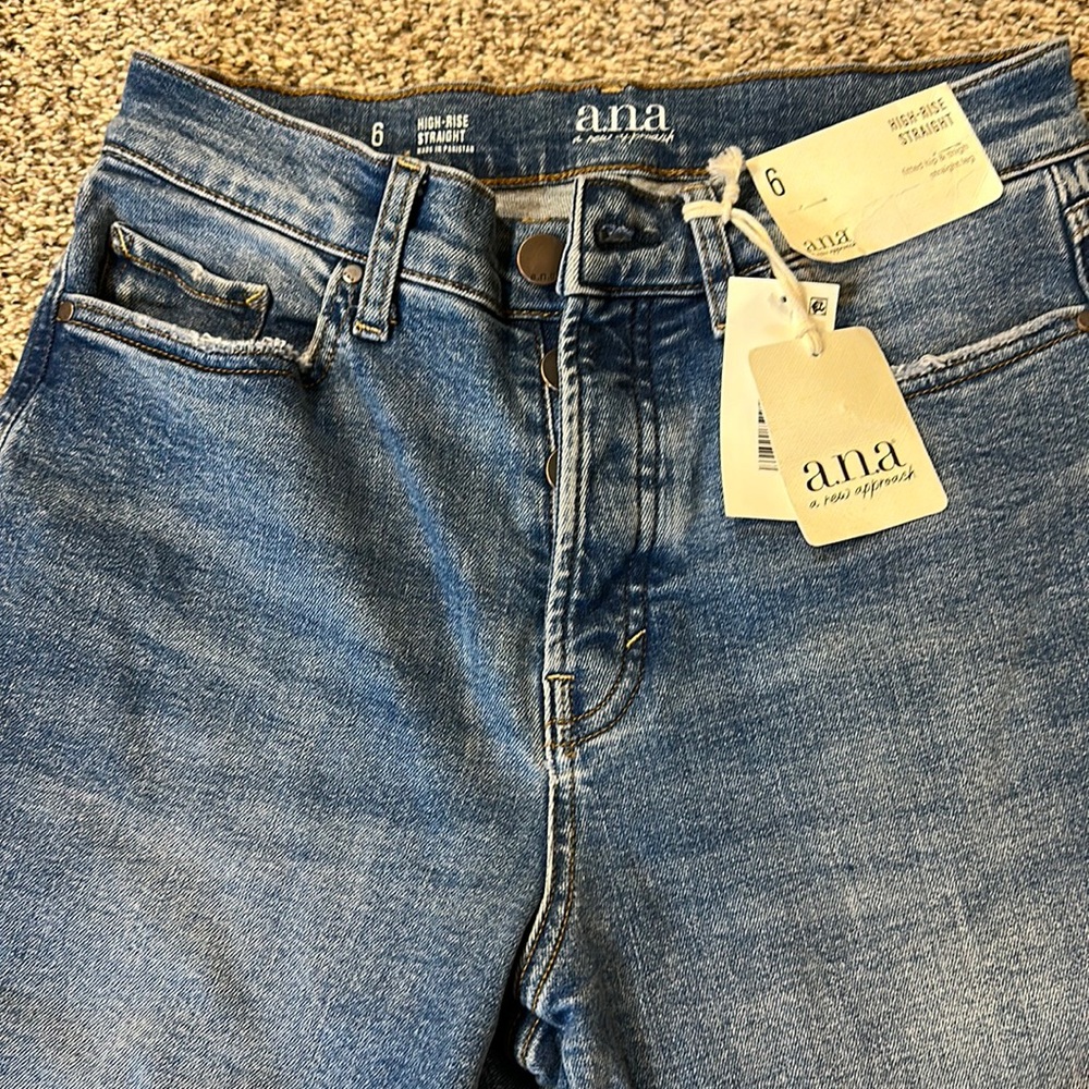 A.N.A High-rise straight fit jeans